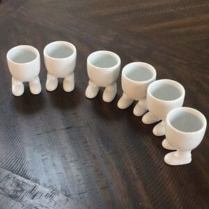 Walking Glass Egg Cup